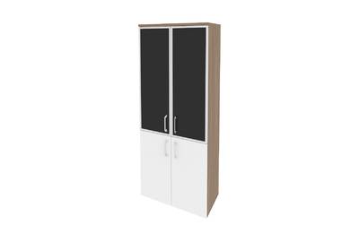 Шкаф высокий широкий Onix O.ST-1.2R black