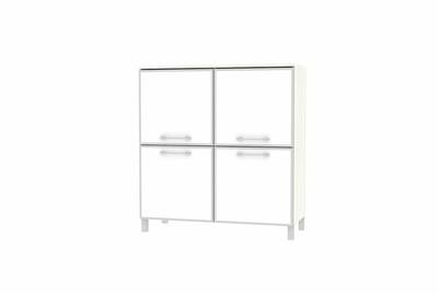 Шкаф для документов квадратный Yalta LT.SD-1.2 R white