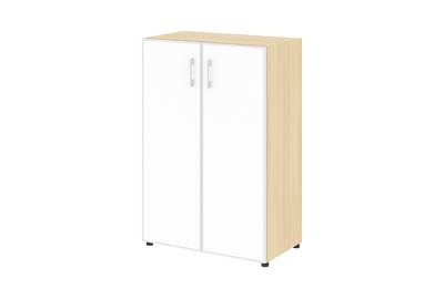 Шкаф для документов широкий средний (нужен топ) Yalta LT.ST-2.4 R white
