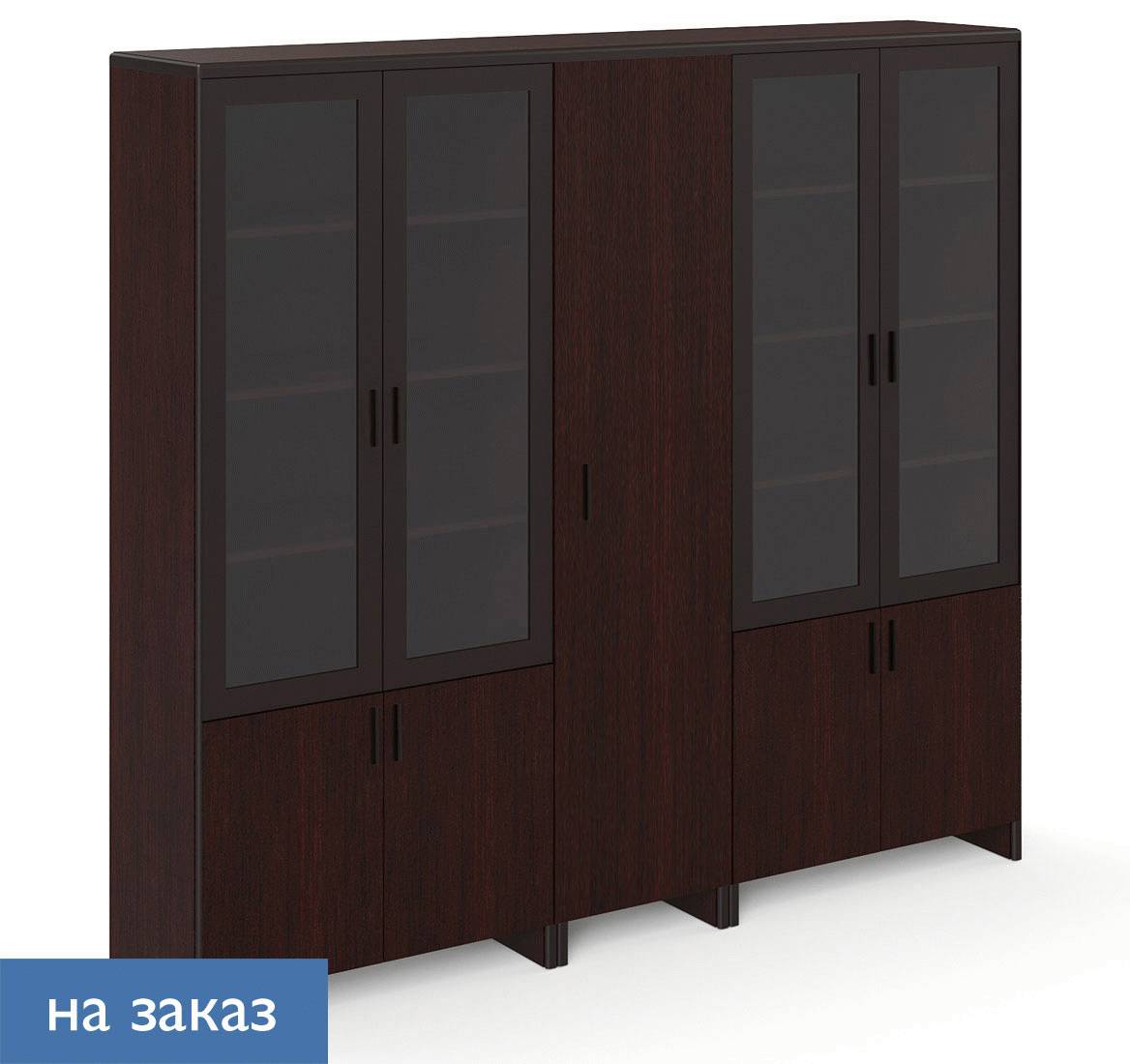 LEGNO Шкаф д/бумаг/одежды ПАЛИСАНДР