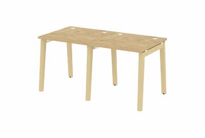 Рабочая станция на деревянных опорах Onix wood OW.RS-2.0.8