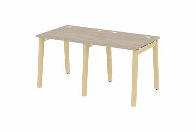 Рабочая станция на деревянных опорах Onix wood OW.RS-2.0.8