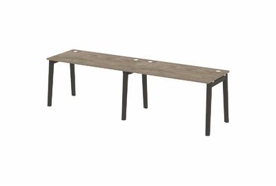 Рабочая станция на деревянных опорах Onix wood OW.RS-2.3.7