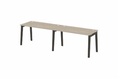 Рабочая станция на деревянных опорах Onix wood OW.RS-2.3.7