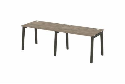 Рабочая станция на деревянных опорах Onix wood OW.RS-2.2.8