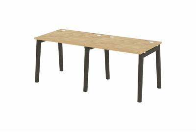 Рабочая станция на деревянных опорах Onix wood OW.RS-2.1.8