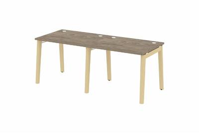 Рабочая станция на деревянных опорах Onix wood OW.RS-2.1.8