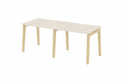 Рабочая станция на деревянных опорах Onix wood OW.RS-2.1.8