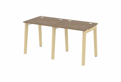 Рабочая станция на деревянных опорах Onix wood OW.RS-2.0.7