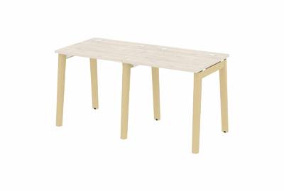 Рабочая станция на деревянных опорах Onix wood OW.RS-2.0.7