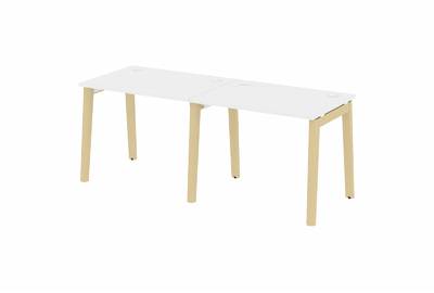 Рабочая станция на деревянных опорах Onix wood OW.RS-2.1.7