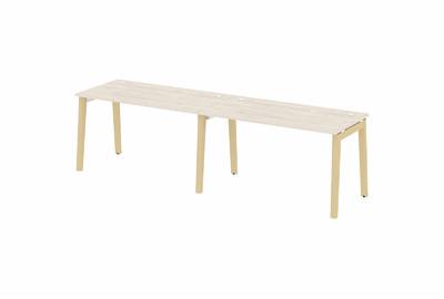 Рабочая станция на деревянных опорах Onix wood OW.RS-2.3.7