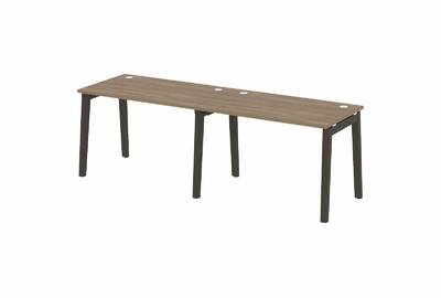 Рабочая станция на деревянных опорах Onix wood OW.RS-2.2.7