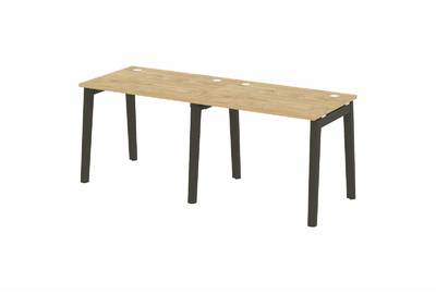 Рабочая станция на деревянных опорах Onix wood OW.RS-2.1.7