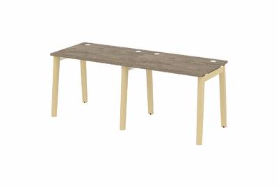 Рабочая станция на деревянных опорах Onix wood OW.RS-2.1.7