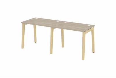 Рабочая станция на деревянных опорах Onix wood OW.RS-2.1.7