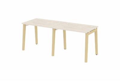 Рабочая станция на деревянных опорах Onix wood OW.RS-2.1.7