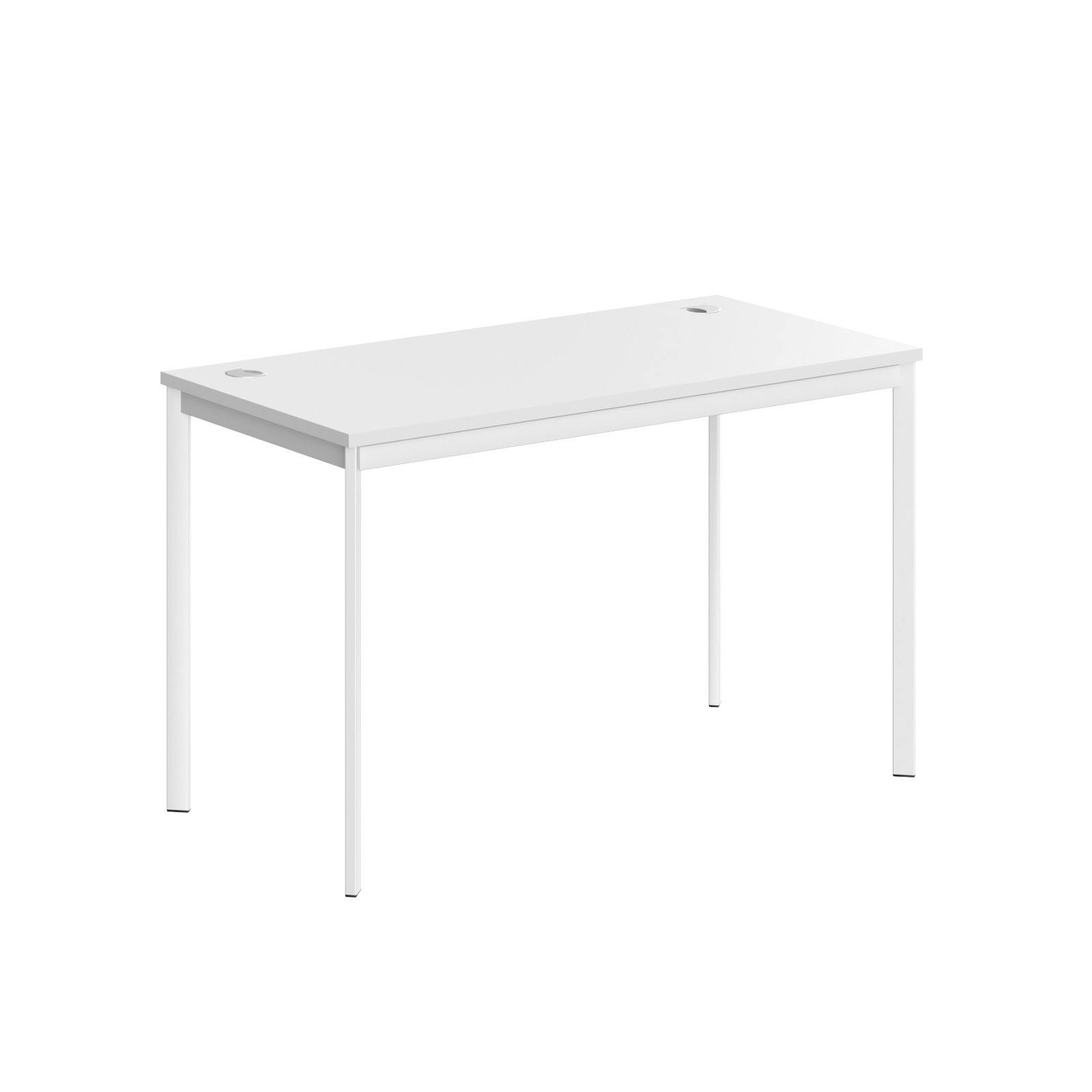 Стол письменный СП-2.1S Белый/Белый 1200х600х755. IMAGO-S
