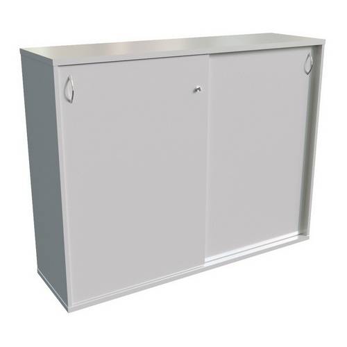 Шкаф-купе с топом и замком Steel 11321 белый