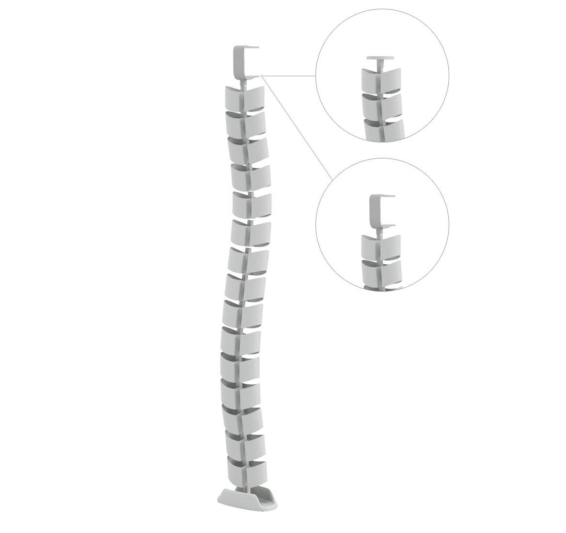 VERTEBRA кабель-канал СЕРЕБРИСТ.