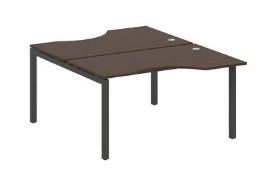Бенч-стол криволинейный на П-образном м/к Metal system quattro 50x50 50БП.РАС-СА-2.2