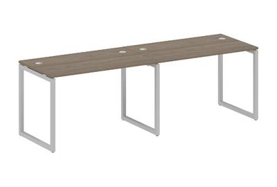Бенч-стол на 2 раб.места на О-образном м/к Metal system quattro 40x40 40БО.СМ-2.2