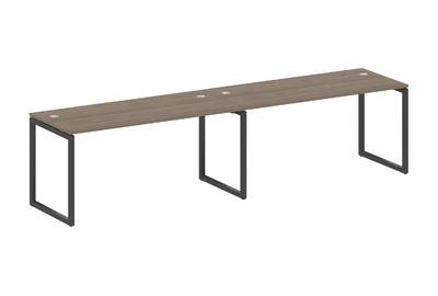 Бенч-стол на 2 раб.места на О-образном м/к Metal system quattro 40x40 40БО.СМ-2.4