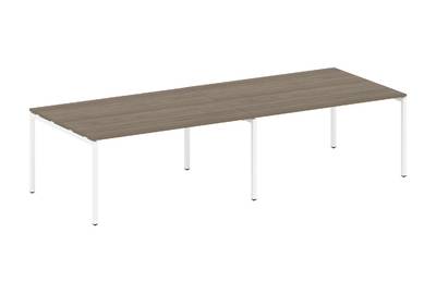 (2 столешницы) на П-образном м/к Metal system quattro 40x40 40БП.ПРГ-2.4