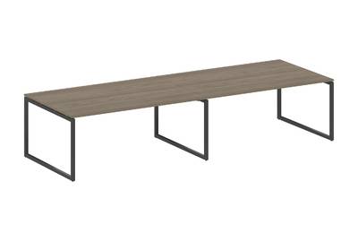 (2 столешницы) на О-образном м/к Metal system quattro 40x40 40БО.ПРГ-2.5