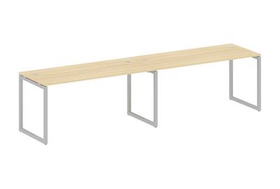 Бенч-стол на 2 раб.места на О-образном м/к Metal system quattro 40x40 40БО.СМ-2.4
