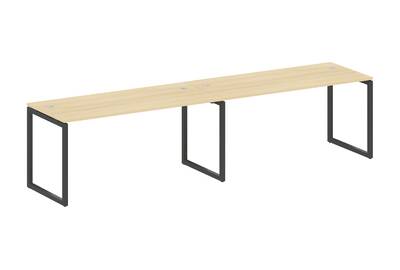 Бенч-стол на 2 раб.места на О-образном м/к Metal system quattro 40x40 40БО.СМ-2.4