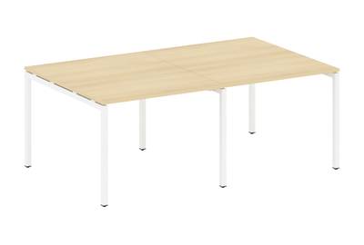 (2 столешницы) на П-образном м/к Metal system quattro 40x40 40БП.ПРГ-2.1