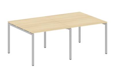 (2 столешницы) на П-образном м/к Metal system quattro 40x40 40БП.ПРГ-2.1