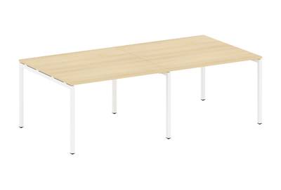 (2 столешницы) на П-образном м/к Metal system quattro 40x40 40БП.ПРГ-2.2