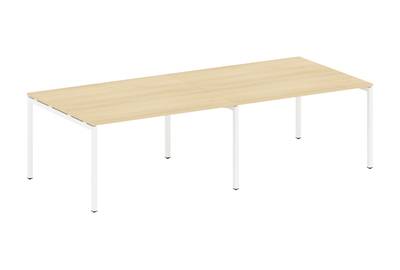 (2 столешницы) на П-образном м/к Metal system quattro 40x40 40БП.ПРГ-2.3