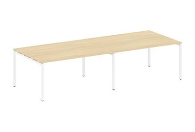 (2 столешницы) на П-образном м/к Metal system quattro 40x40 40БП.ПРГ-2.4