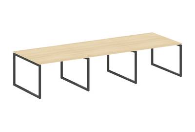 (3 столешницы) на О-образном м/к Metal system quattro 40x40 40БО.ПРГ-3.2