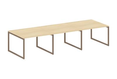 (3 столешницы) на О-образном м/к Metal system quattro 40x40 40БО.ПРГ-3.2