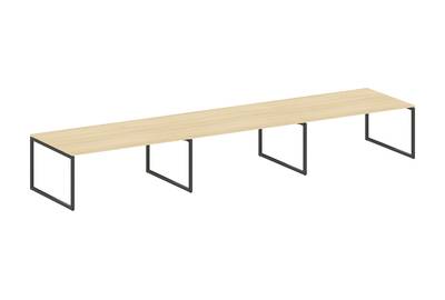 (3 столешницы) на О-образном м/к Metal system quattro 40x40 40БО.ПРГ-3.5