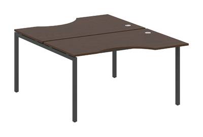 Бенч-стол криволинейный на П-образном м/к Metal system quattro 40x40 40БП.РАС-СА-2.2