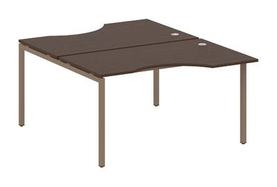Бенч-стол криволинейный на П-образном м/к Metal system quattro 40x40 40БП.РАС-СА-2.2