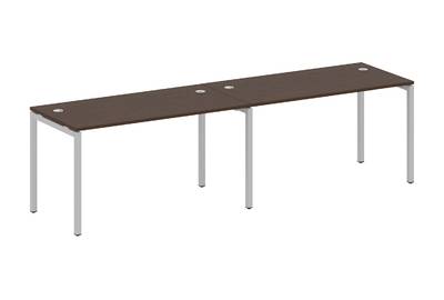 Бенч-стол на 2 раб.места на П-образном м/к Metal system quattro 40x40 40БП.СМ-2.3