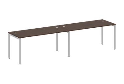 Бенч-стол на 2 раб.места на П-образном м/к Metal system quattro 40x40 40БП.СМ-2.4