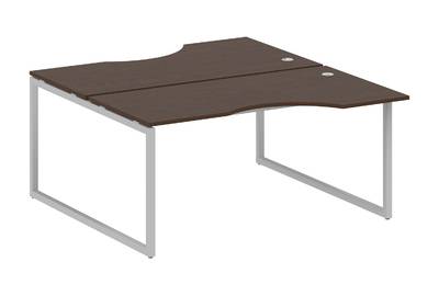 Бенч-стол криволинейный на О-образном м/к Metal system quattro 40x40 40БО.РАС-СА-2.1