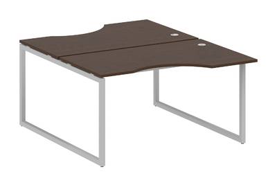 Бенч-стол криволинейный на О-образном м/к Metal system quattro 40x40 40БО.РАС-СА-2.2