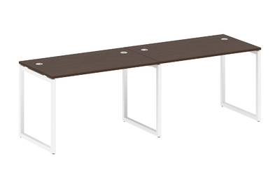 Бенч-стол на 2 раб.места на О-образном м/к Metal system quattro 40x40 40БО.СМ-2.2