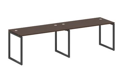 Бенч-стол на 2 раб.места на О-образном м/к Metal system quattro 40x40 40БО.СМ-2.3
