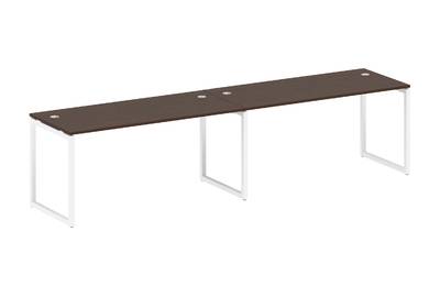 Бенч-стол на 2 раб.места на О-образном м/к Metal system quattro 40x40 40БО.СМ-2.4