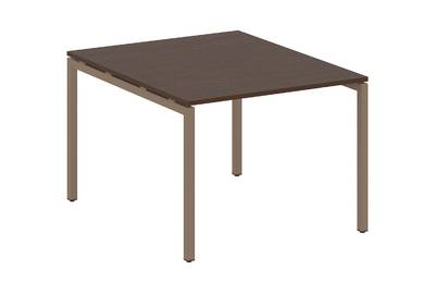 (1 столешница) на П-образном м/к Metal system quattro 40x40 40БП.ПРГ-1.1