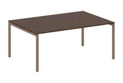 (1 столешница) на П-образном м/к Metal system quattro 40x40 40БП.ПРГ-1.5